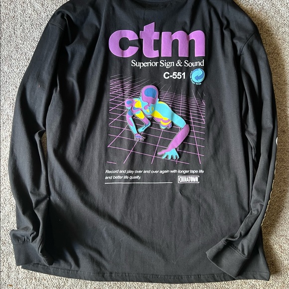 Chinatown Market SSS L/S - BLACK / XX-LARGE - Picture 4 of 9